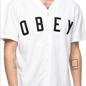 OBEY baseball shirt